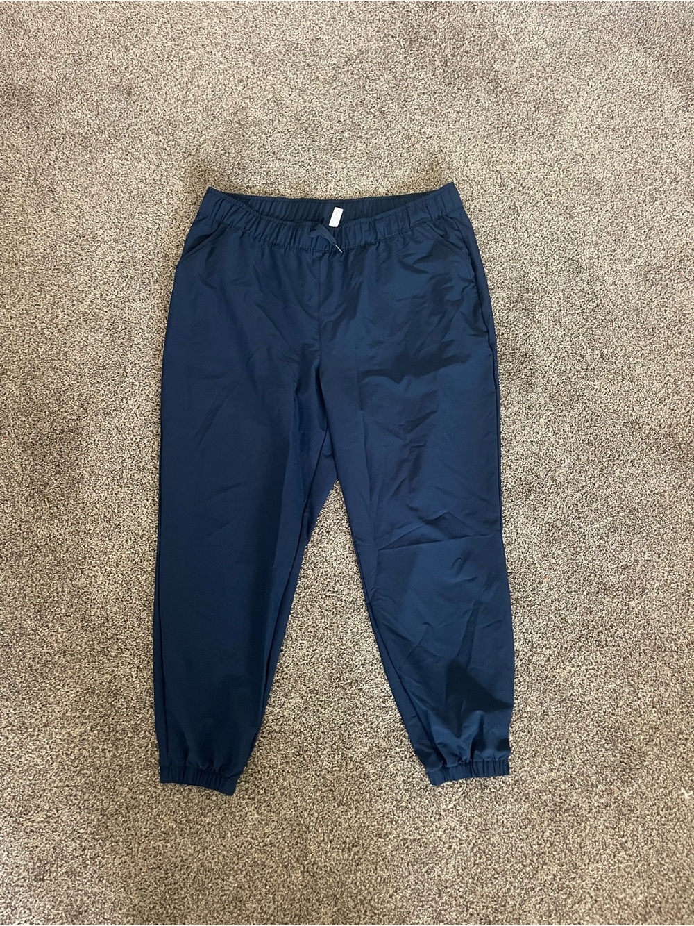 Women’s Adidas Navy Elastic Waist Jogger Pants
